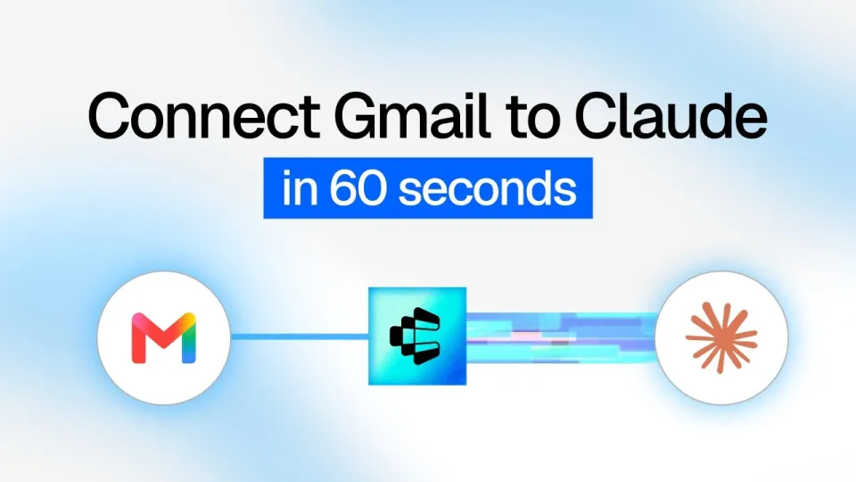 How to connect Gmail to Claude in 2 clicks